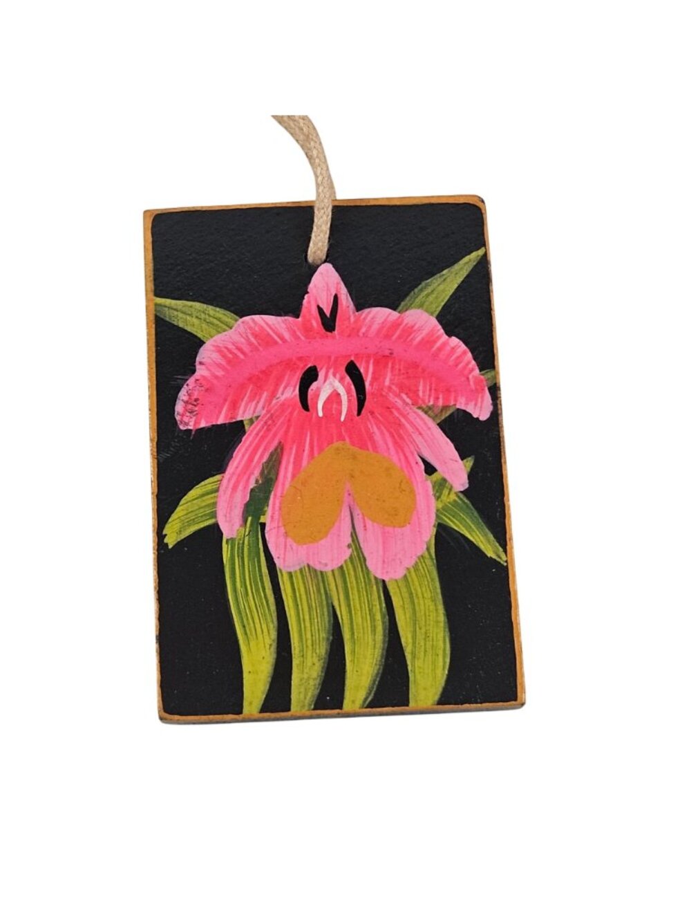 Sandy Clough Floral Shoulder Bag Adjustable Strap Zipper Closure Tropical NWT - Picture 8 of 10